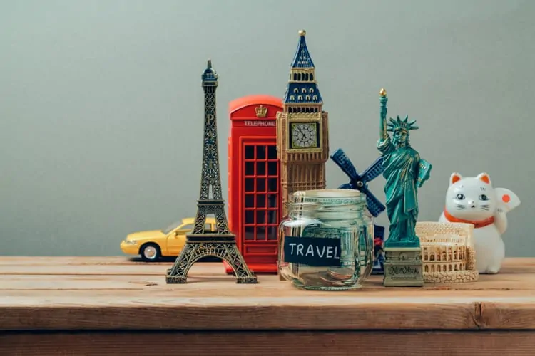 do a souvenir show-and-tell and share the story behind your favorite travel finds